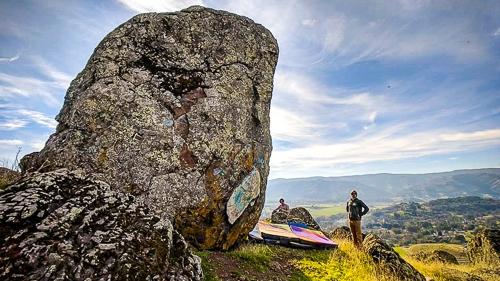 bouldering in lagoon valley