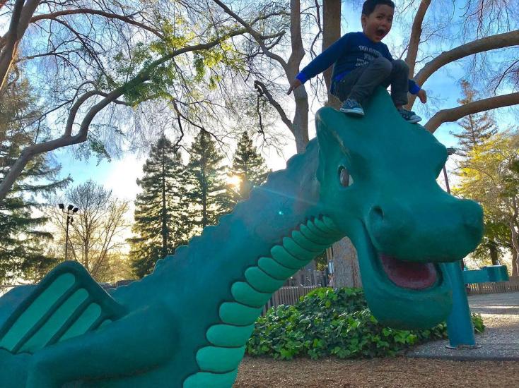 Great Wonders Playground dragon
