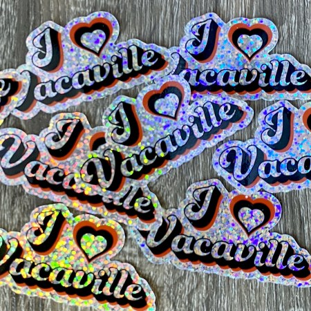 I Love Vacaville sticker